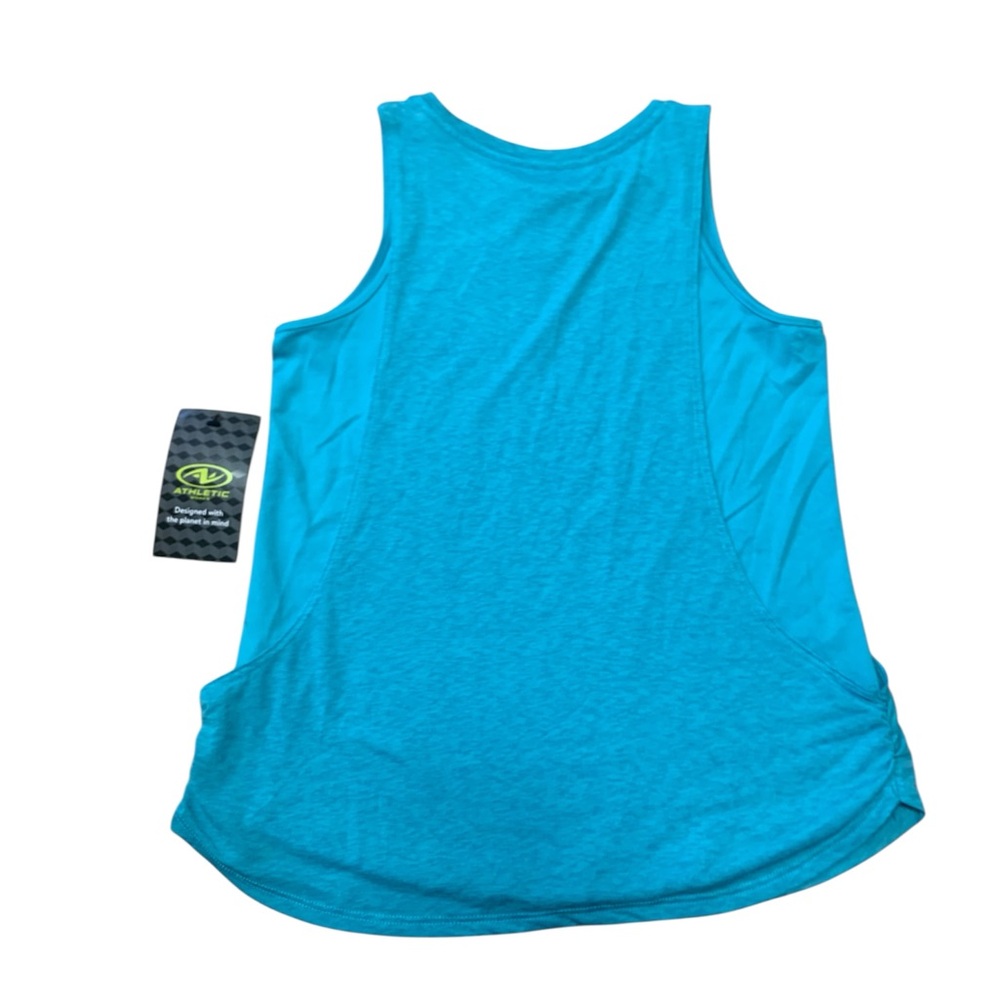 Athletic Works Bright Blue Girls Tank Top